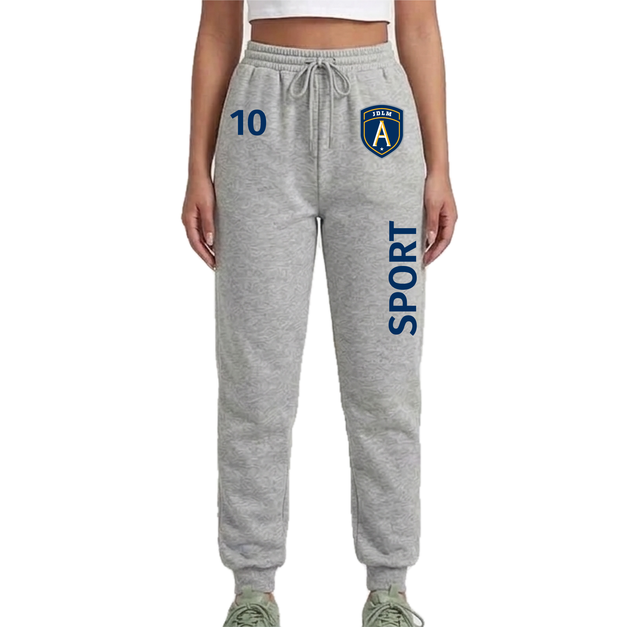 Pantalon Jogging Femme Ample M Logo